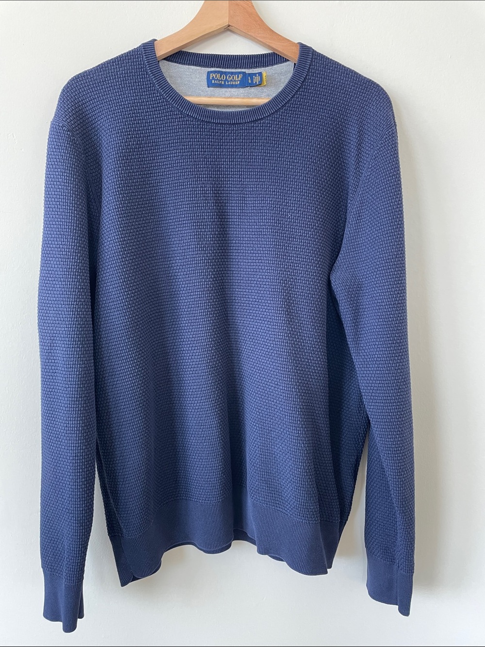 Polo Golf Ralph Lauren Men's Crewneck Sweater — Blue
